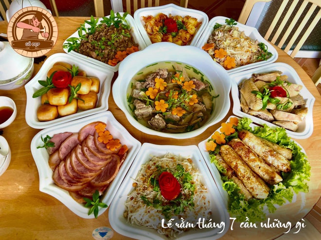 Lễ rằm tháng 7 cần những gì