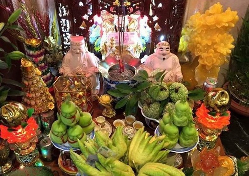 bàn thờ Thần Tài chuẩn