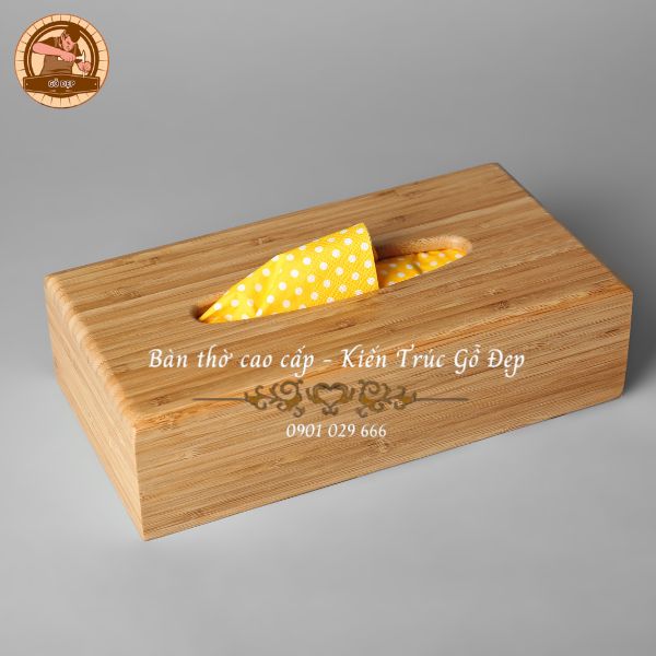  Các mẫu hộp gỗ đựng giấy ăn đẹp được ưa chuộng hiện nay