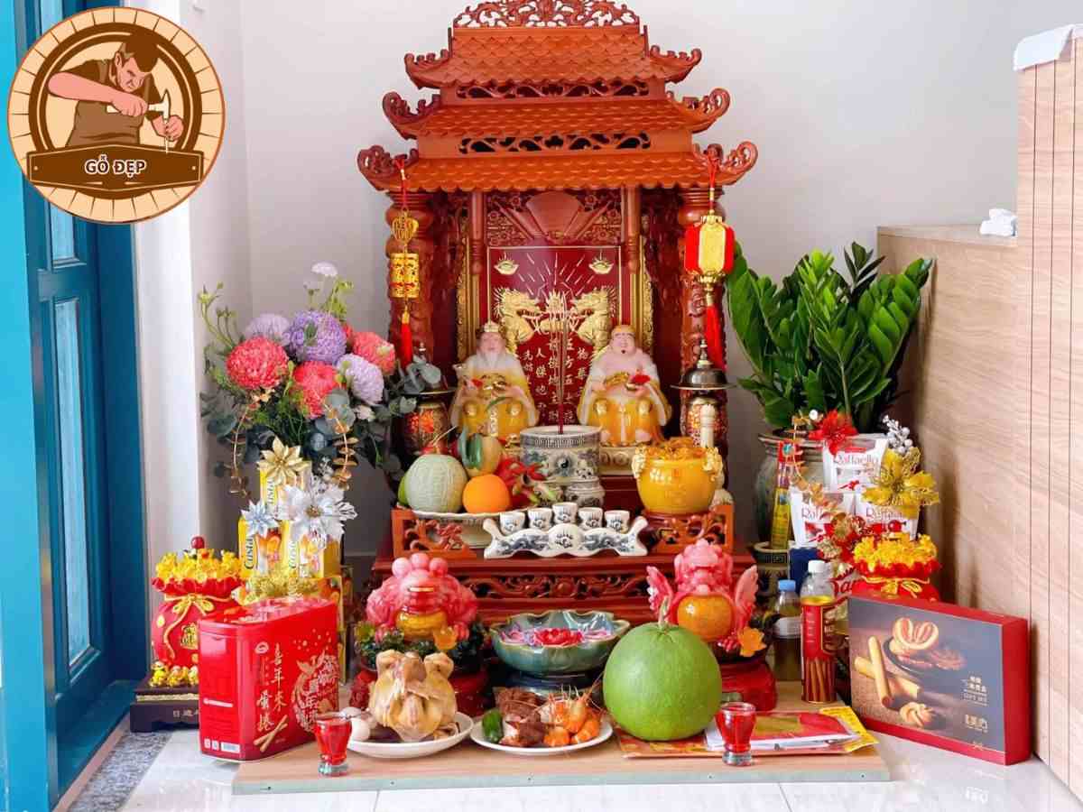 Thắp hương thần tài mùng 1 