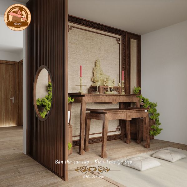  Báo giá thiết kế phòng thờ nhỏ sang trọng có giá bao nhiêu? 