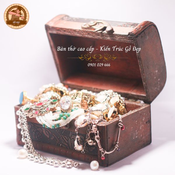  Giá đặt làm hộp gỗ đựng trang sức tại Kiến trúc Gỗ Đẹp 
