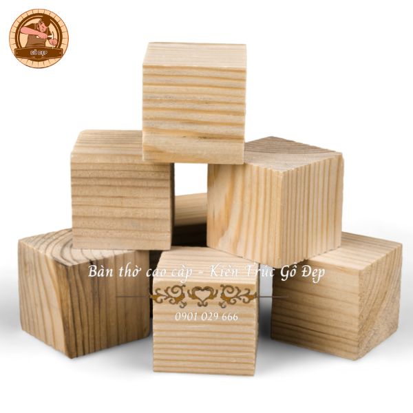  Báo giá sản phẩm hộp gỗ vuông theo yêu cầu khách hàng
