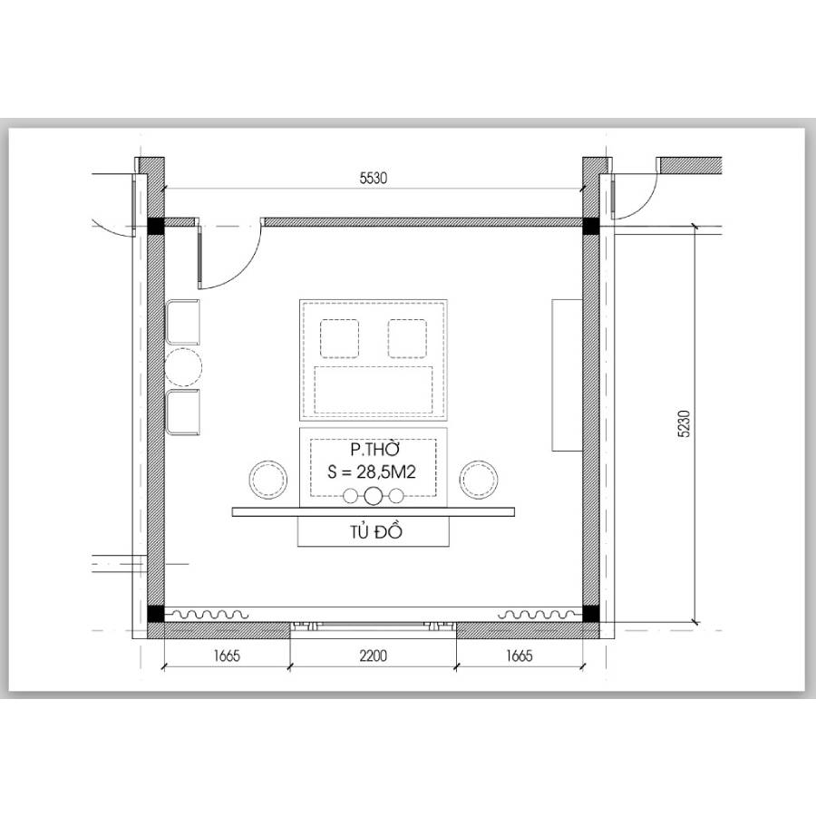 Thiết Kế Phòng Thờ Nhà Liền Kề Đẹp PT988 chắc chắn là sự lựa chọn hoàn hảo