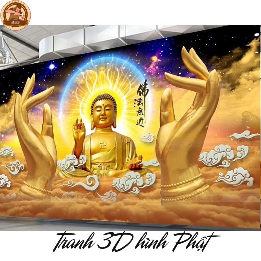 Tranh 3D hình Phật