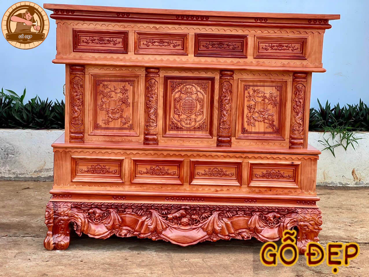 Những lý do nên lựa chọn tủ thờ trong thờ cúng
