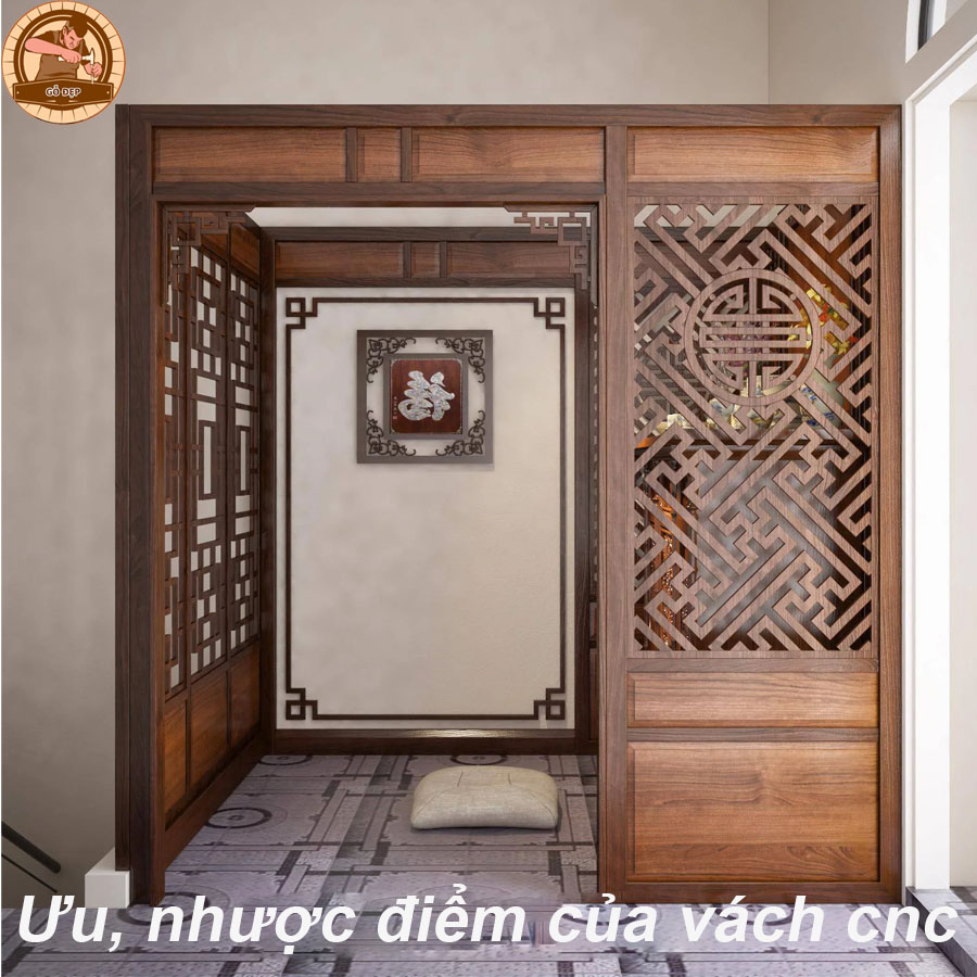 Ưu, nhược điểm của vách cnc