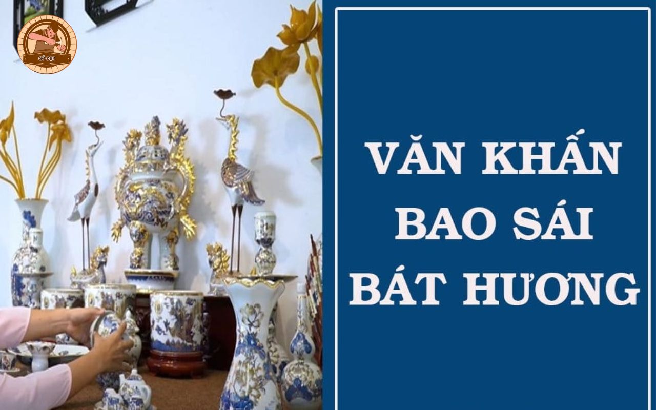 Văn khấn trước khi thực hiện bao sái bàn thờ