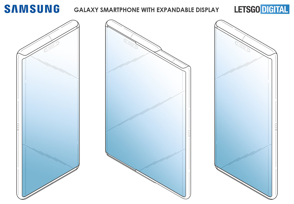 Lộ bằng sáng chế smartphone màn hình co giãn của Samsung, sẽ được tích hợp cho Galaxy S11?