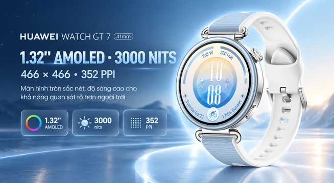 Đánh Giá Huawei Watch GT 7 41mm: Thiết Kế Thời Trang, Pin Bền Bỉ Cho Phái Đẹp