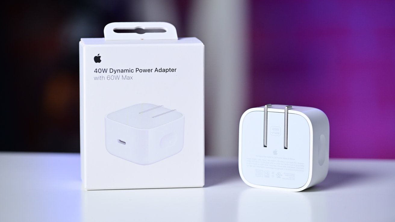 Chi tiết về củ sạc Apple 40W Dynamic Power Adapter cho iPhone 17 series