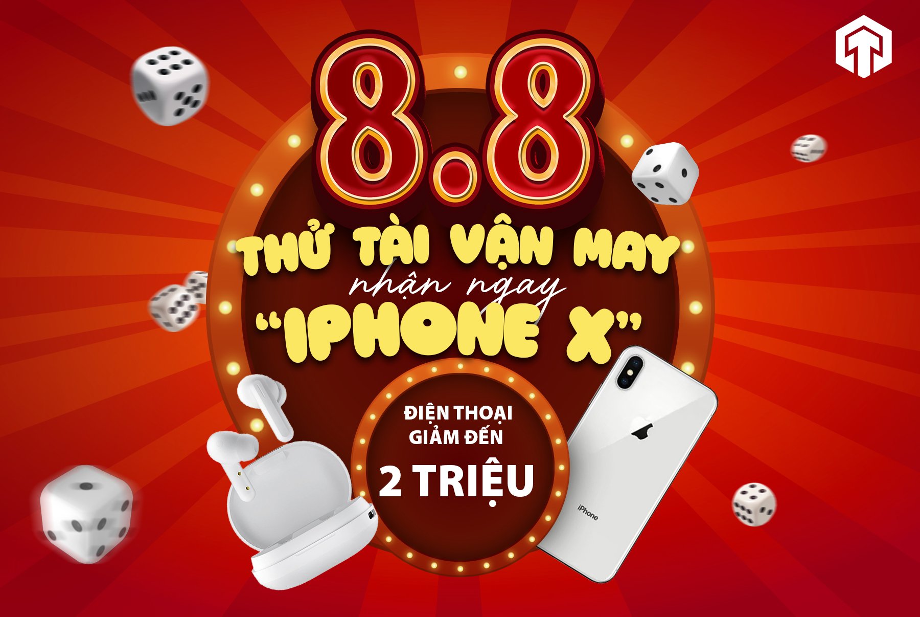 THỬ TÀI VẬN MAY - NHẬN NGAY IPHONE X