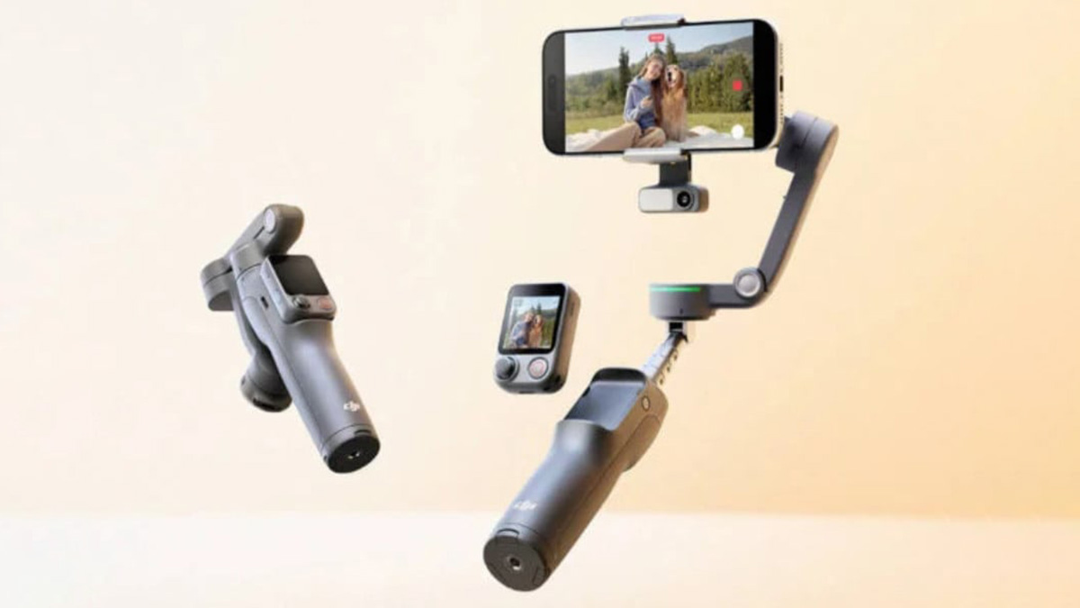 DJI Osmo Mobile 8P ra mắt: Gimbal màn hình tháo rời, pin 10 giờ, giá từ 3.45 triệu đồng