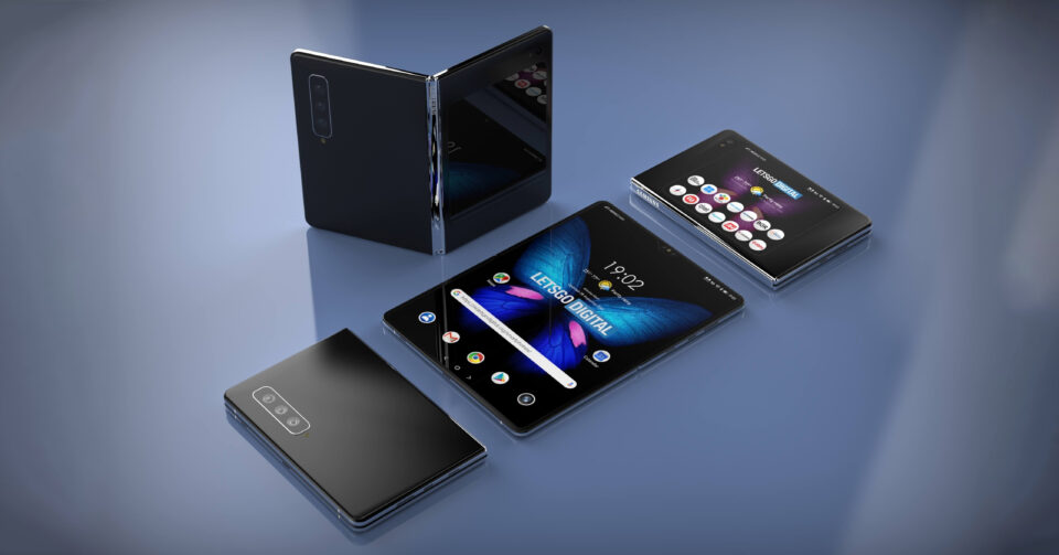 Galaxy Fold 2 sẽ có thiết kế dạng vỏ sò, màn hình 6.7 inch, bản lề nằm theo trục ngang