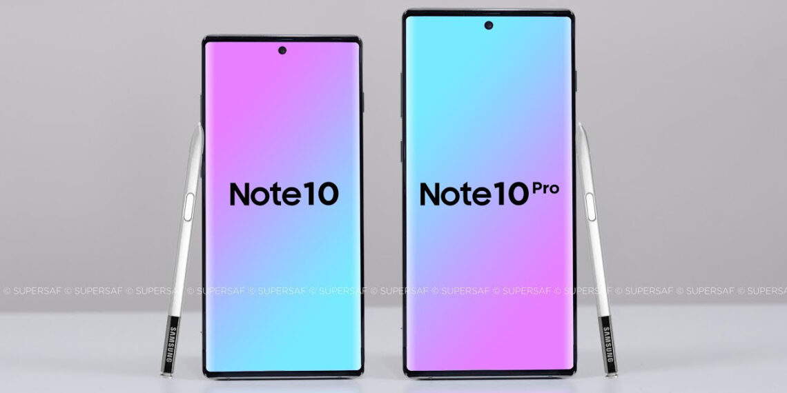 Thêm bằng chứng cho thấy Galaxy Note 10 Pro có màn hình lớn hơn Note 10