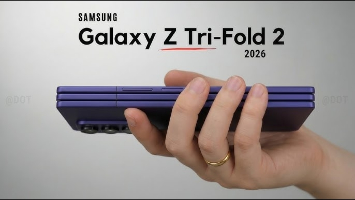 Galaxy Z TriFold 2 rò rỉ bản lề siêu mỏng: Z Fold8 và Z Flip8 sắp được “hưởng lợi”