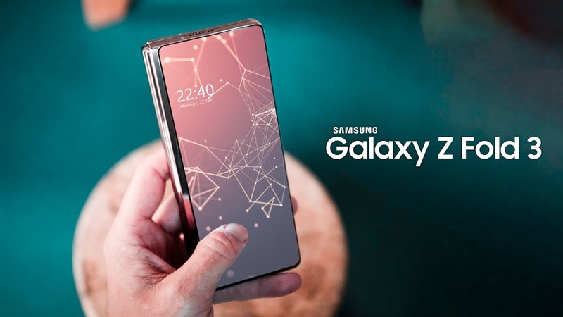 Camera dưới màn hình trên Galaxy Z Fold3 