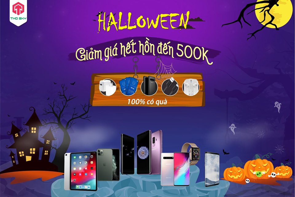 🎃 Lễ Haloween 2019- Thọ Sky Hải Phòng giảm giá hết hồn tới 900K 👻