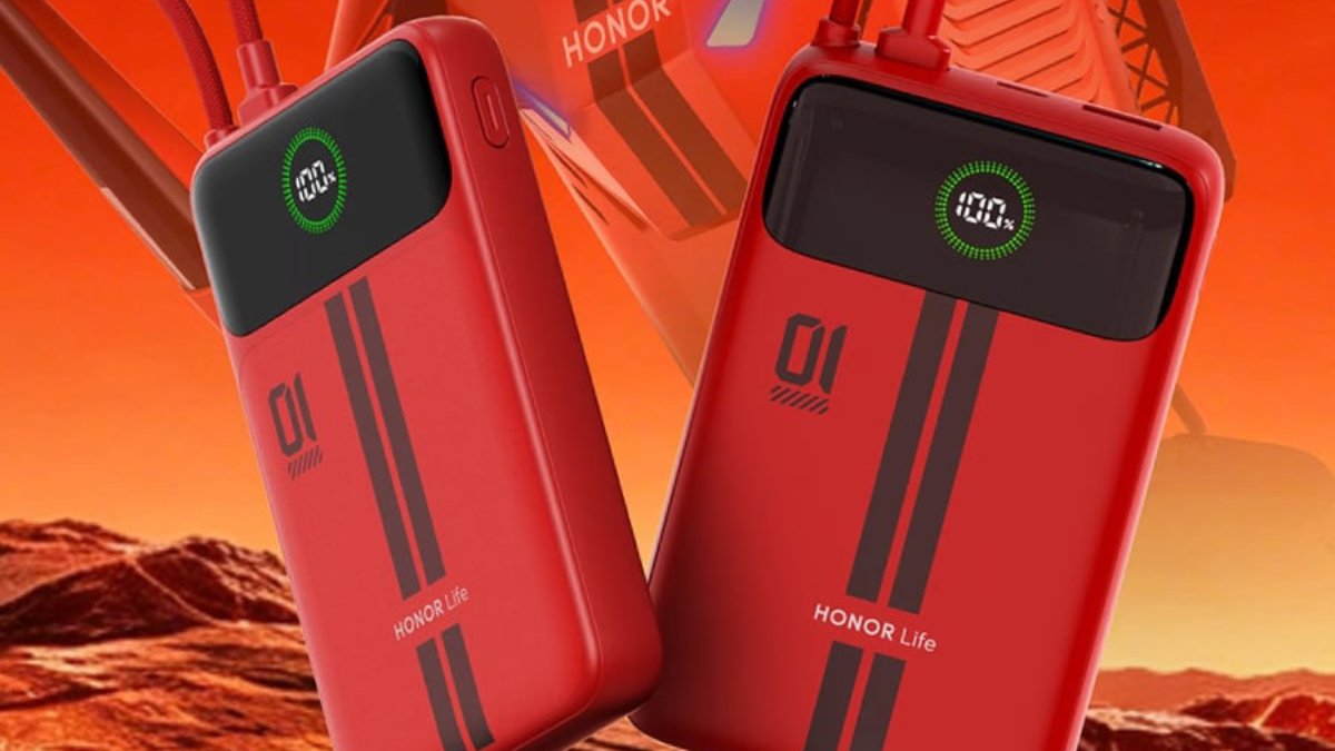 HONOR tung pin dự phòng Life 10000mAh và 20000mAh thiết kế ấn tượng với sắc đỏ