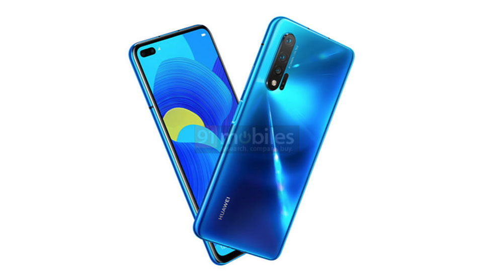 Huawei Nova 6 5G bất ngờ lộ ảnh render trước ngày ra mắt