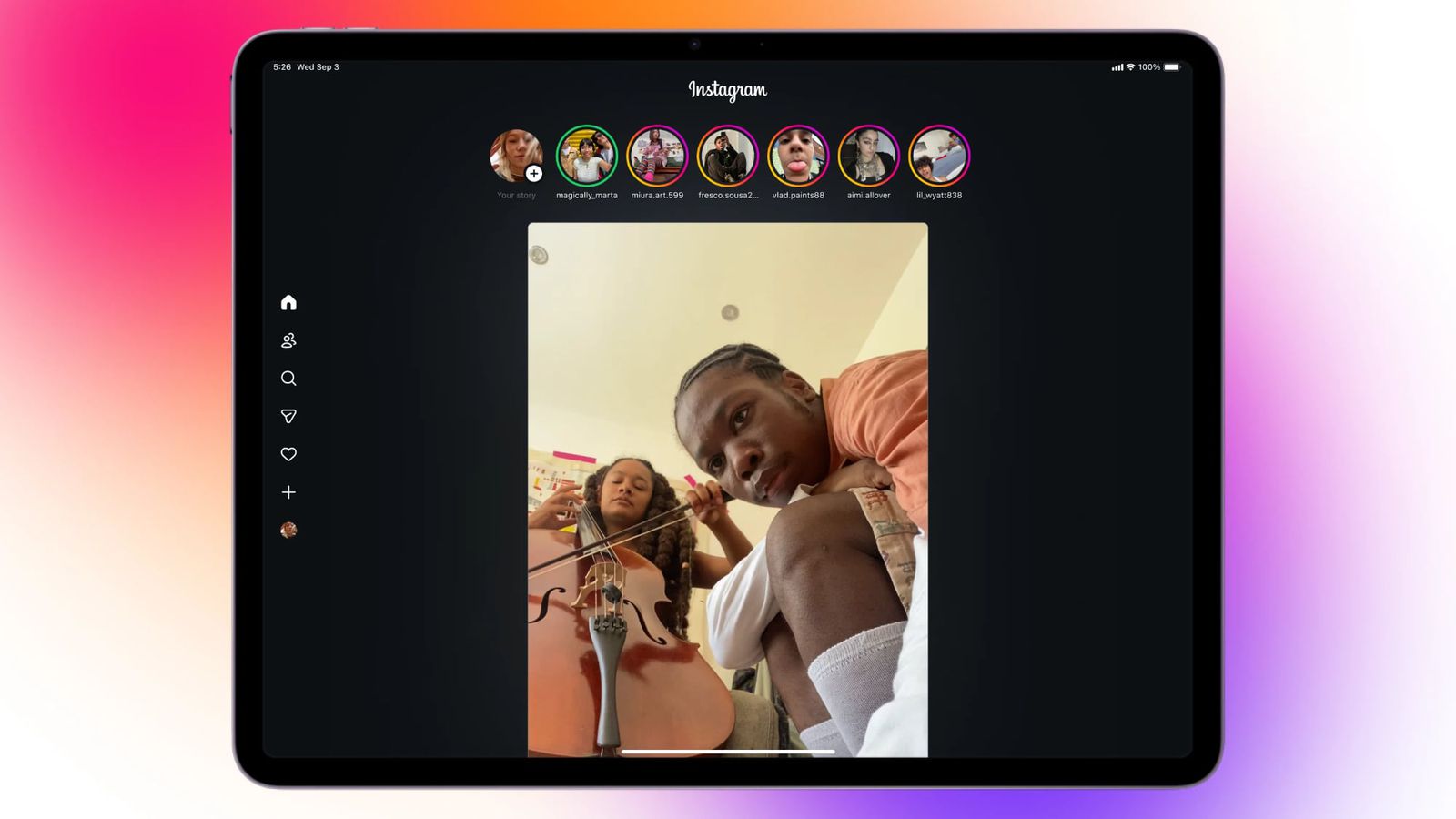 Instagram ra mắt ứng dụng chính thức trên iPad – trải nghiệm mạng xã hội đa nền tảng mượt mà hơn