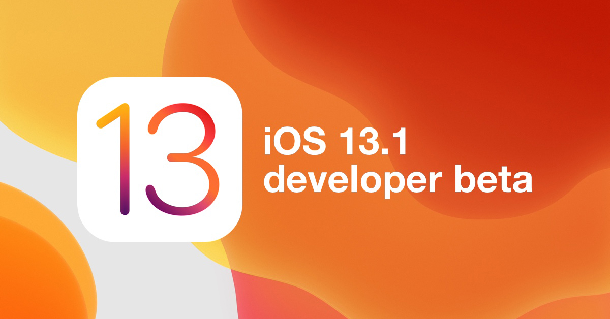 iOS 13 chưa được phát hành chính thức đã có iOS 13.1 beta với vài thay đổi nhỏ