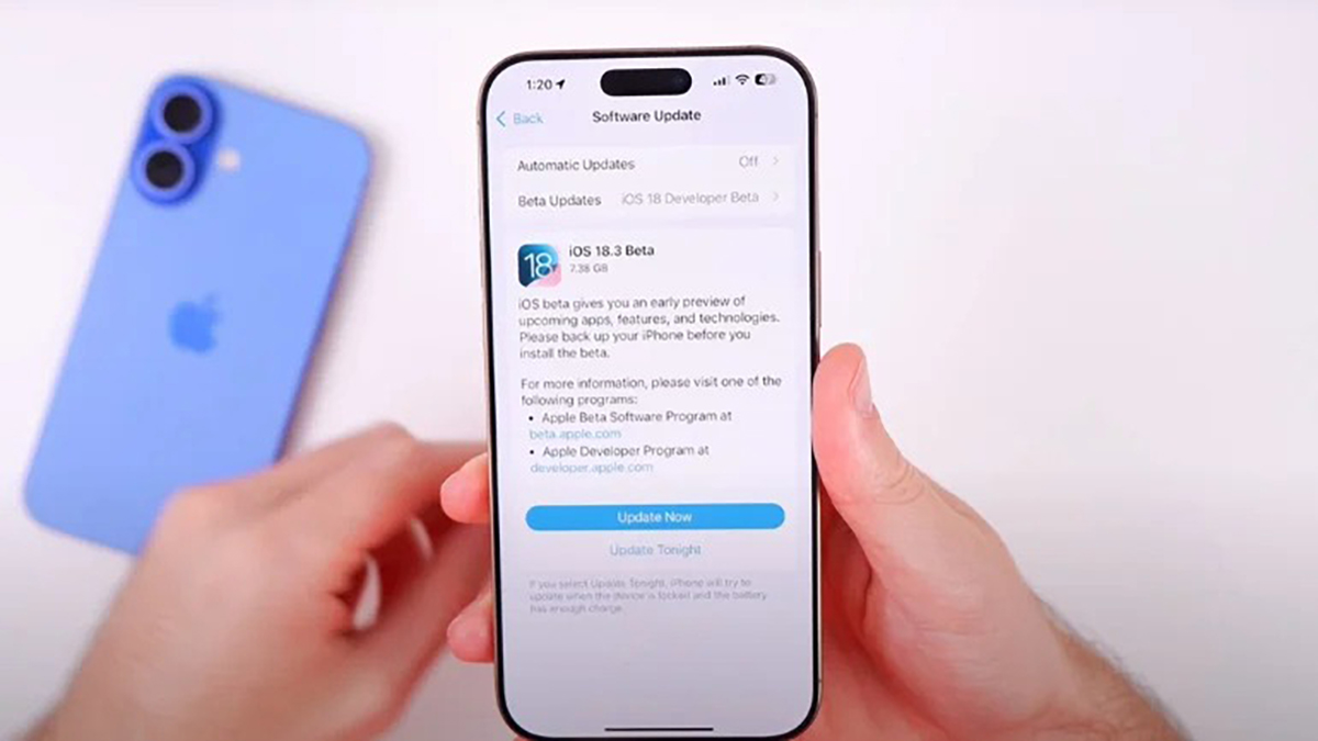 Đã có iOS 18.3, iPadOS 18.3 và macOS Sequoia 15.3 public beta 1