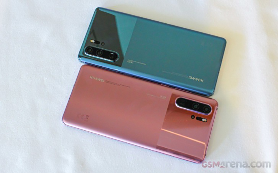 Đây là 2 màu sắc mới của Huawei P30 Pro: Mystic Blue và Misty Lavender