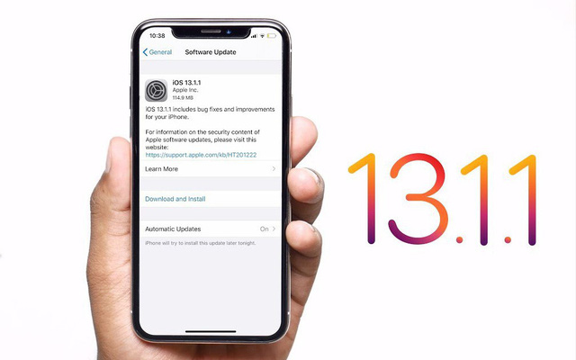 Apple tung ra iOS 13.1.1: Sửa lỗi hao pin và nhiều lỗi khác