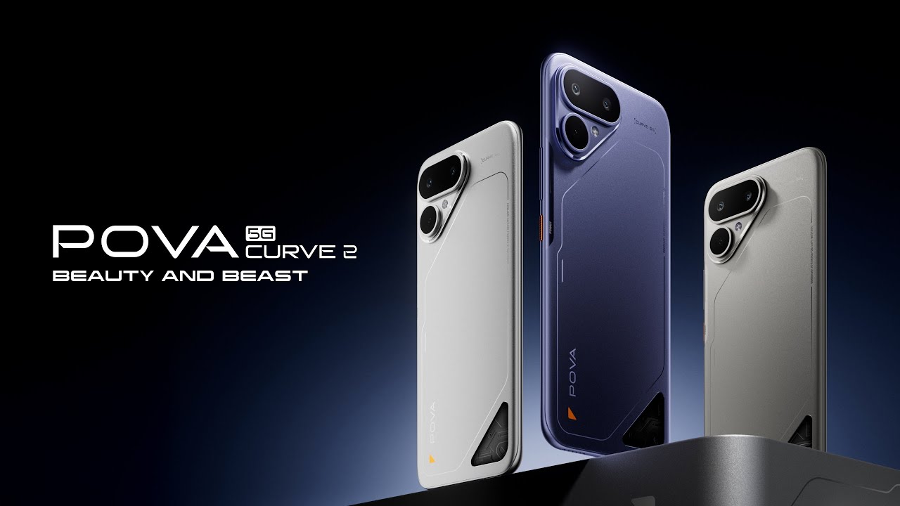 TECNO Pova Curve 2 5G Ra Mắt: Pin 8.000mAh Siêu Khủng, Thiết Kế Mỏng Nhẹ Ấn Tượng