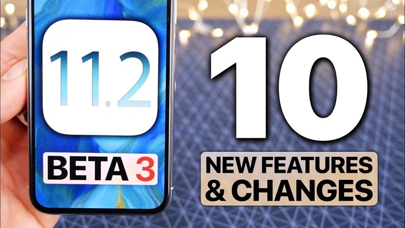 Hướng dẫn cập nhật iOS 11.2 beta 3, thay đổi mới trên Control Center