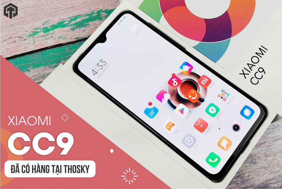 Cận cảnh Xiaomi Mi CC9 tại Thọ Sky : Thiết kế đẹp, 