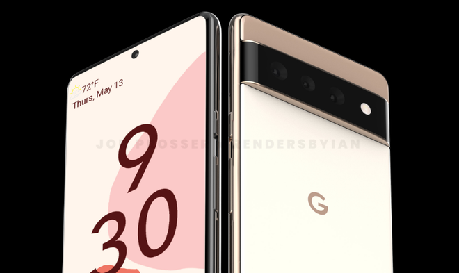 Google Pixel 6 và Pixel 6 Pro lộ diện với thiết kế hoàn toàn mới