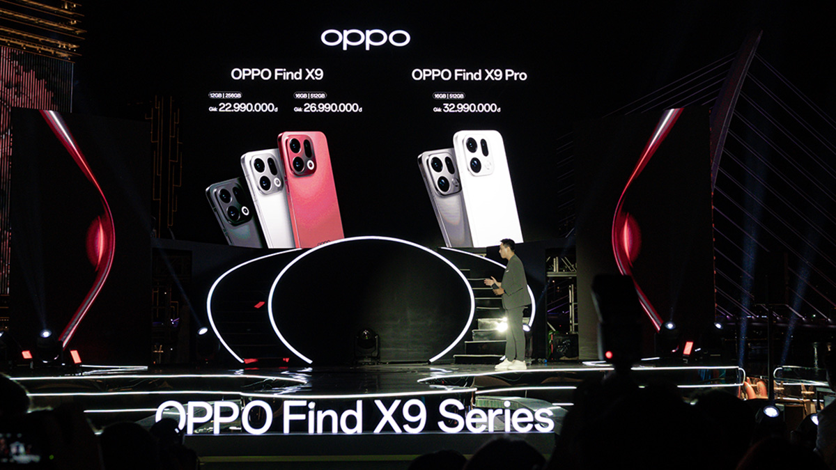 OPPO Find X9 Series ra mắt tại Việt Nam: Camera Hasselblad 200MP, pin 7.500mAh, giá từ 22.99 triệu đồng