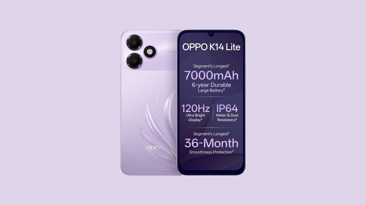OPPO K14 Lite 4G Ra Mắt: Viên Pin 7000mAh Siêu Trâu, Màn Hình 120Hz Trong Phân Khúc Giá Rẻ