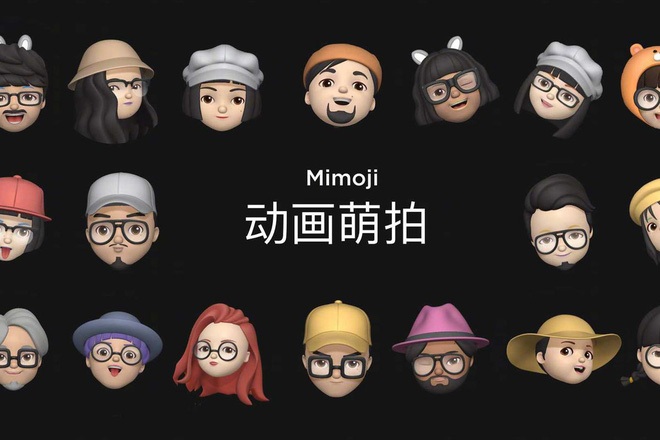 Xiaomi ra mắt tính năng tạo avatar 3D mang tên Mimoji