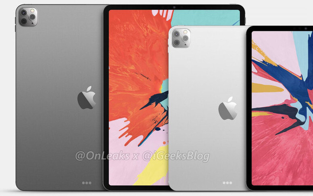 iPad Pro 2020 lộ diện với cụm 3 camera như iPhone 11 Pro