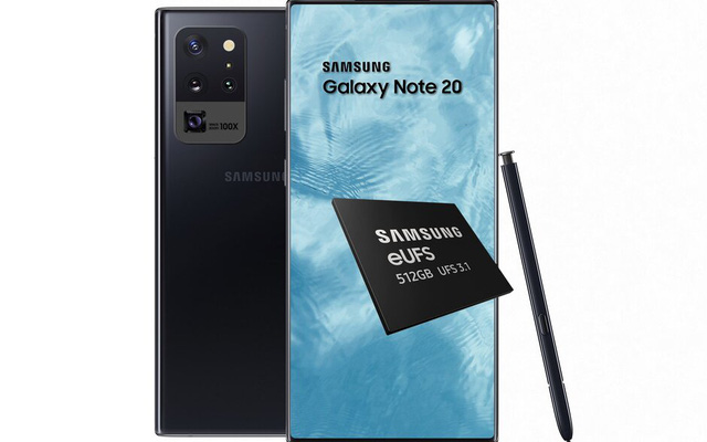 Samsung tiết lộ một nâng cấp ấn tượng của Galaxy Note 20 so với Galaxy S20 Ultra