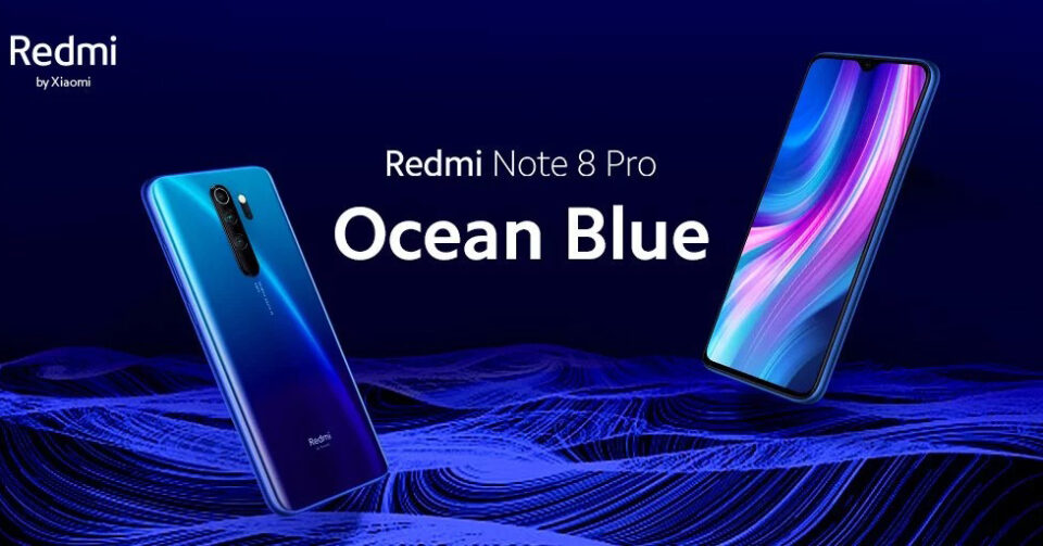 Xiaomi ra mắt Redmi Note 8 Pro phiên bản màu Xanh đại dương Ocean Blue