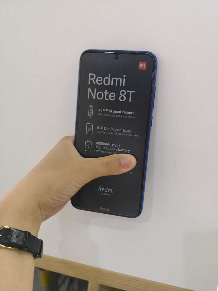 Redmi Note 8T lộ ảnh thực tế, liệu bạn có thích thiết kế này?