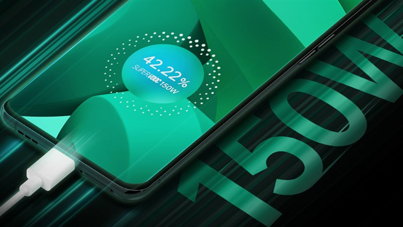 Sạc nhanh 150W: Đỉnh cao công nghệ pin cho smartphone hiện đại