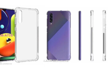 Galaxy A70s tiếp tục lộ thiết kế thông qua ảnh render ốp lưng