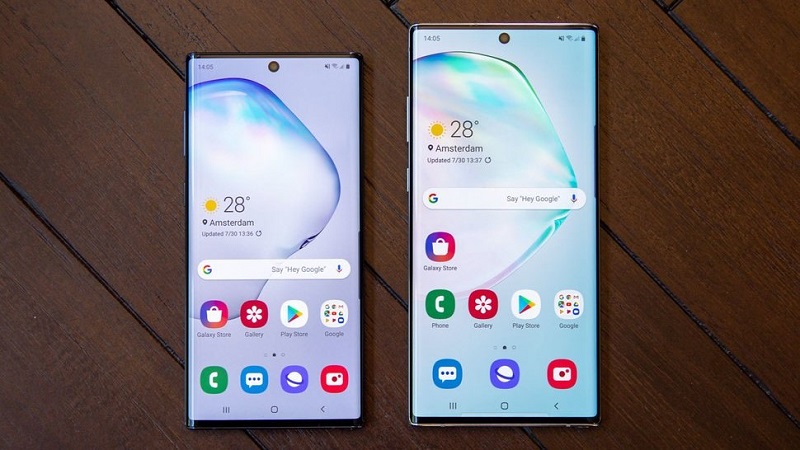 Galaxy S11+ sẽ có cùng kích thước với Galaxy Note 10+?