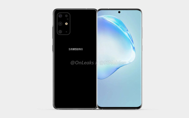 Galaxy S11 lộ ảnh render: Thiết kế màn hình giống Note10, cụm camera hình chữ nhật lồi một cục, ra mắt tháng 2 năm sauv