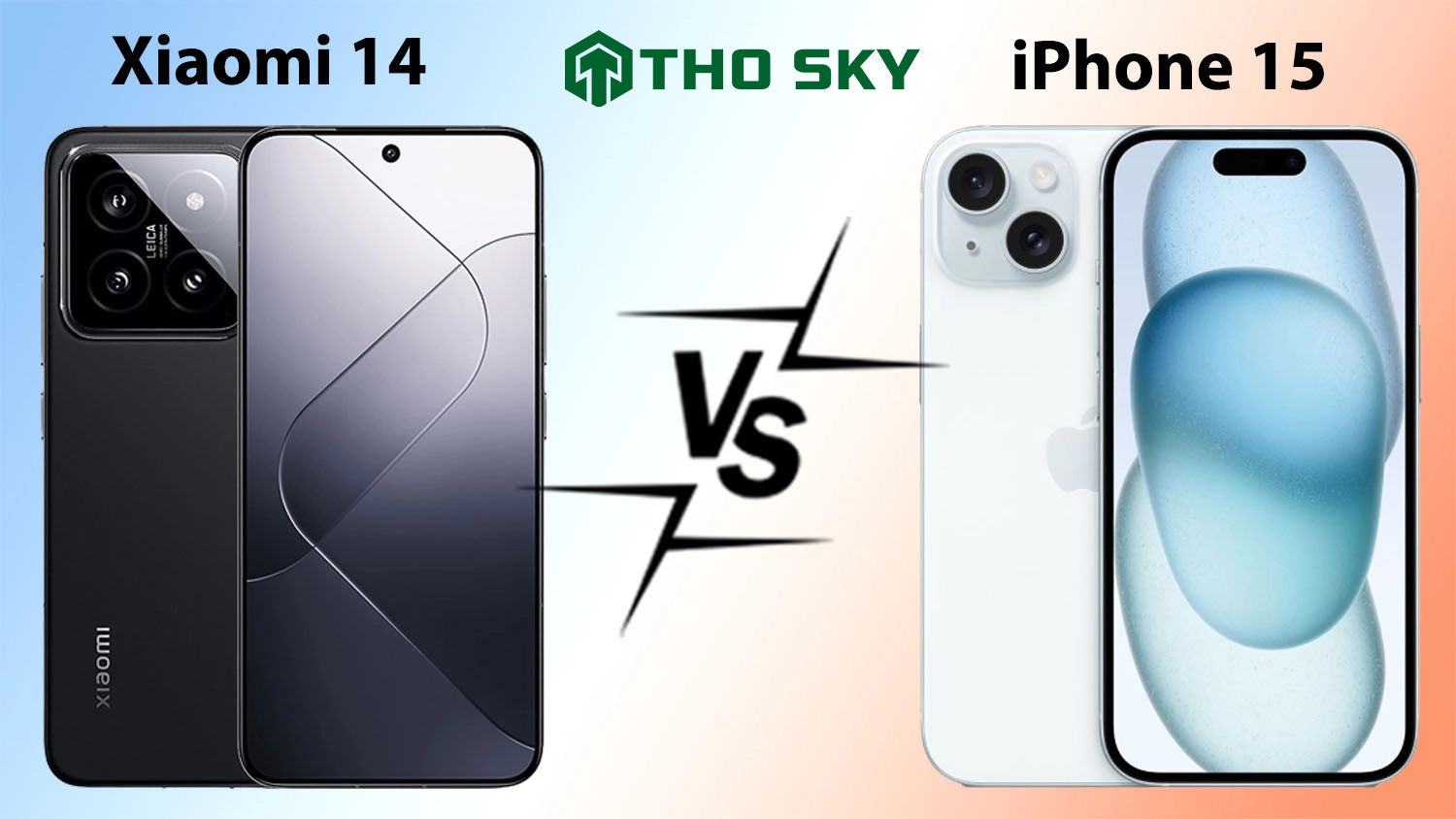 Nên mua iPhone 15 hay Xiaomi 14