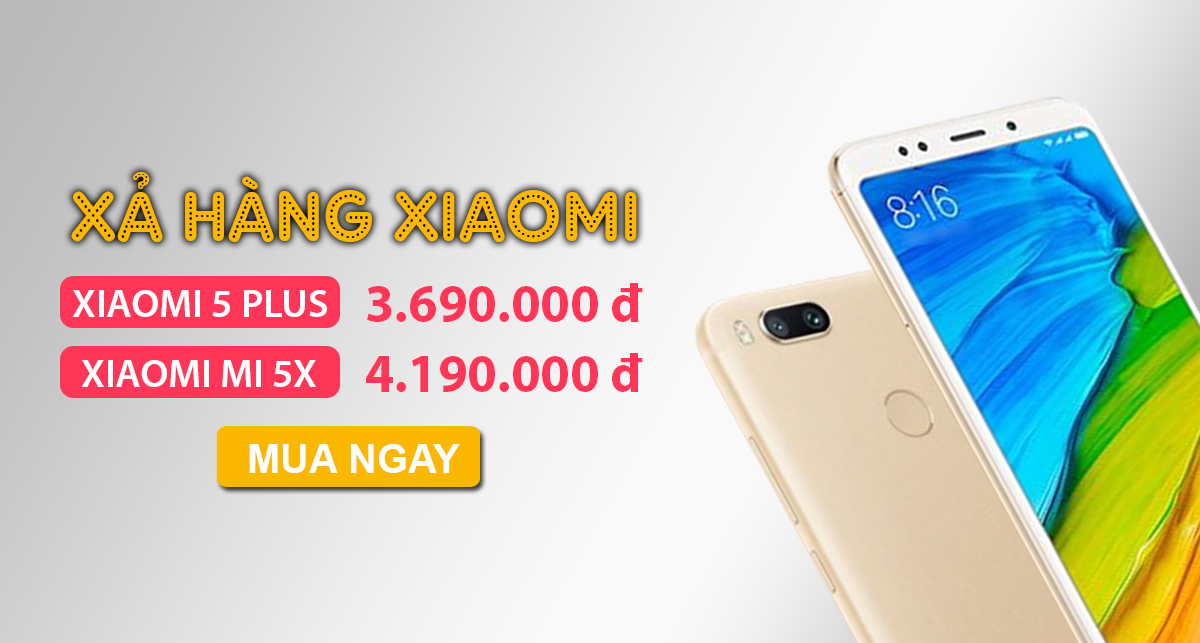 Redmi 5 Plus và Mi 5X (Mi A1) chính thức bước vào đợt xả hàng, ‘dọn đường’ cho Mi A2