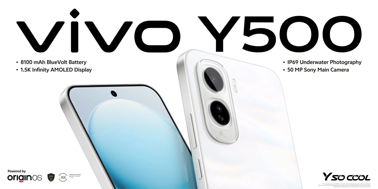vivo Y500 Ra Mắt: Bước Đột Phá Với Pin 8.100 mAh Và Màn Hình Siêu Sáng 5.000 Nits