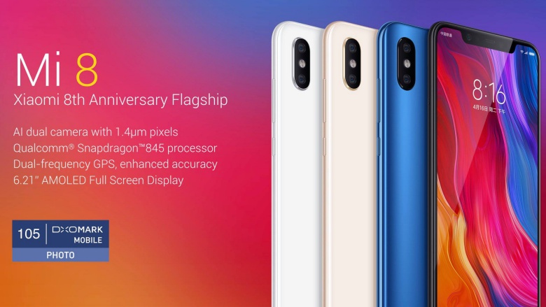 Xiaomi Mi 8 đã bắt đầu được bán ra trên toàn cầu, sẽ có mặt tại Việt Nam trong thời gian tới