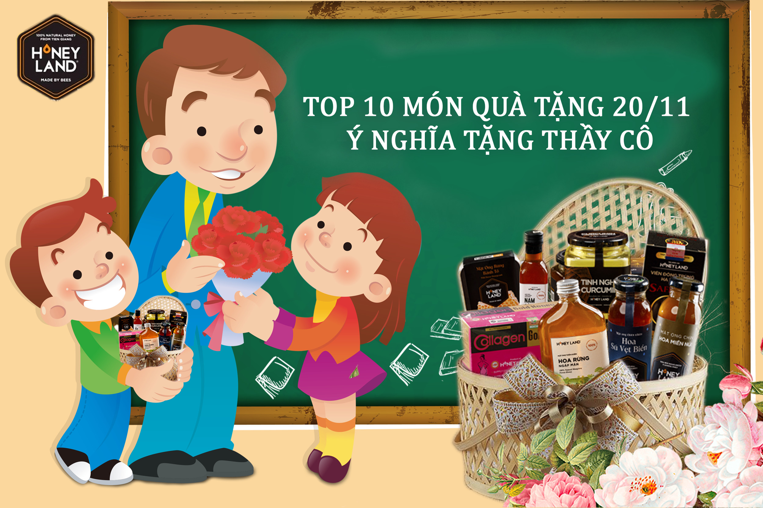 Top 10 Món Quà Tặng 20/11 Ý Nghĩa Đến Thầy Cô