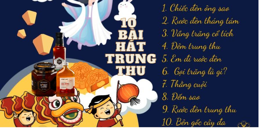 10 BÀI HÁT TRUNG THU CỰC DỄ THƯƠNG MÀ BA MẸ CÓ THỂ DẠY CÁC BÉ HÁT